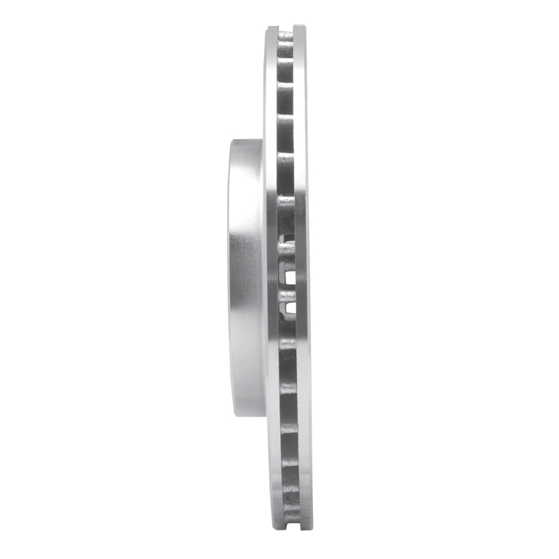 Volkswagen Quantum Brake Rotor (1) - Front Left - R1 Concepts - Drilled & Slotted - Silver - `86-`08